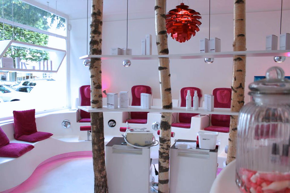 brainbreak Interior Projekt Adam & Eve Beautylounge Ladenbau